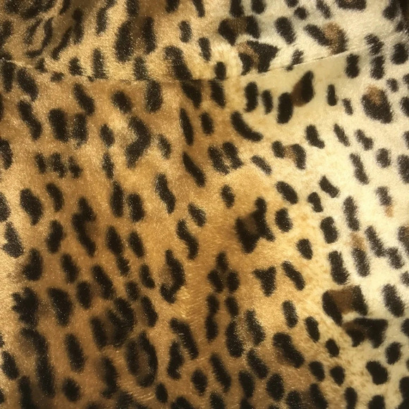 THE CHILDREN’S PLACE tank dress faux furry leopard print vintage NEW size 4T - Picture 5 of 10